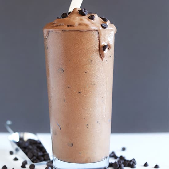 Chocolate Chocolate Chip Blizzards