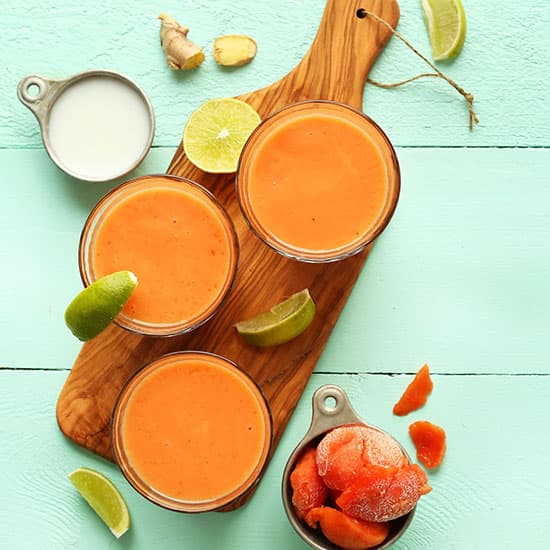 Coconut Papaya Smoothie