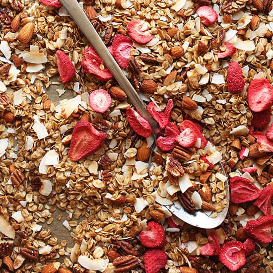 Strawberry Coconut Granola