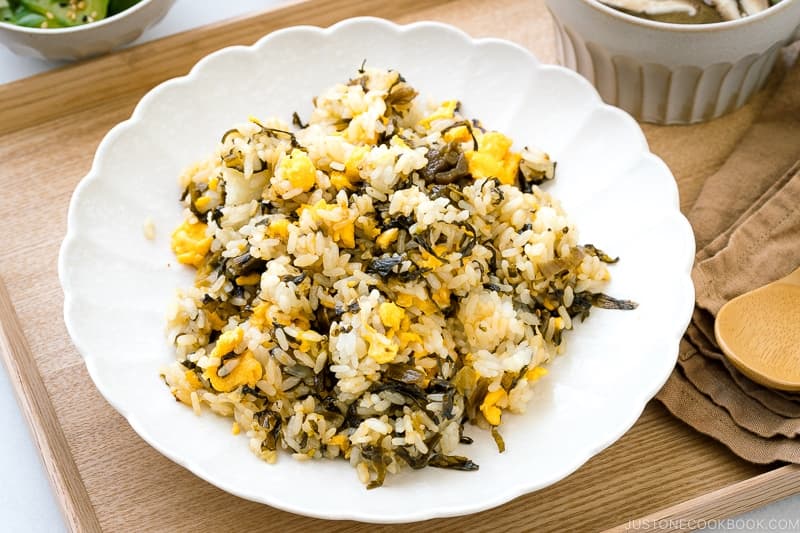 Pickled Mustard Greens Fried Rice (Takana Chahan)