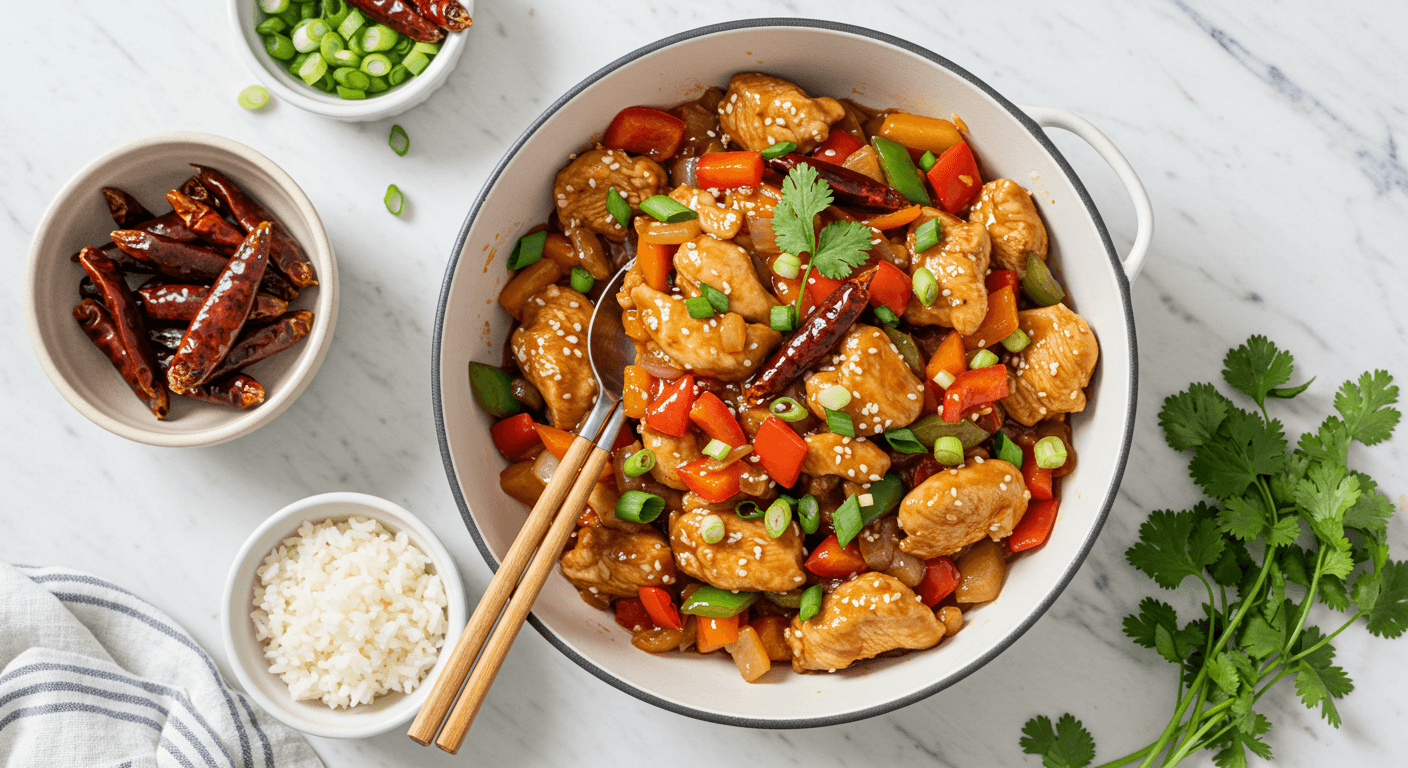 Panda-Style Kung Pao Chicken