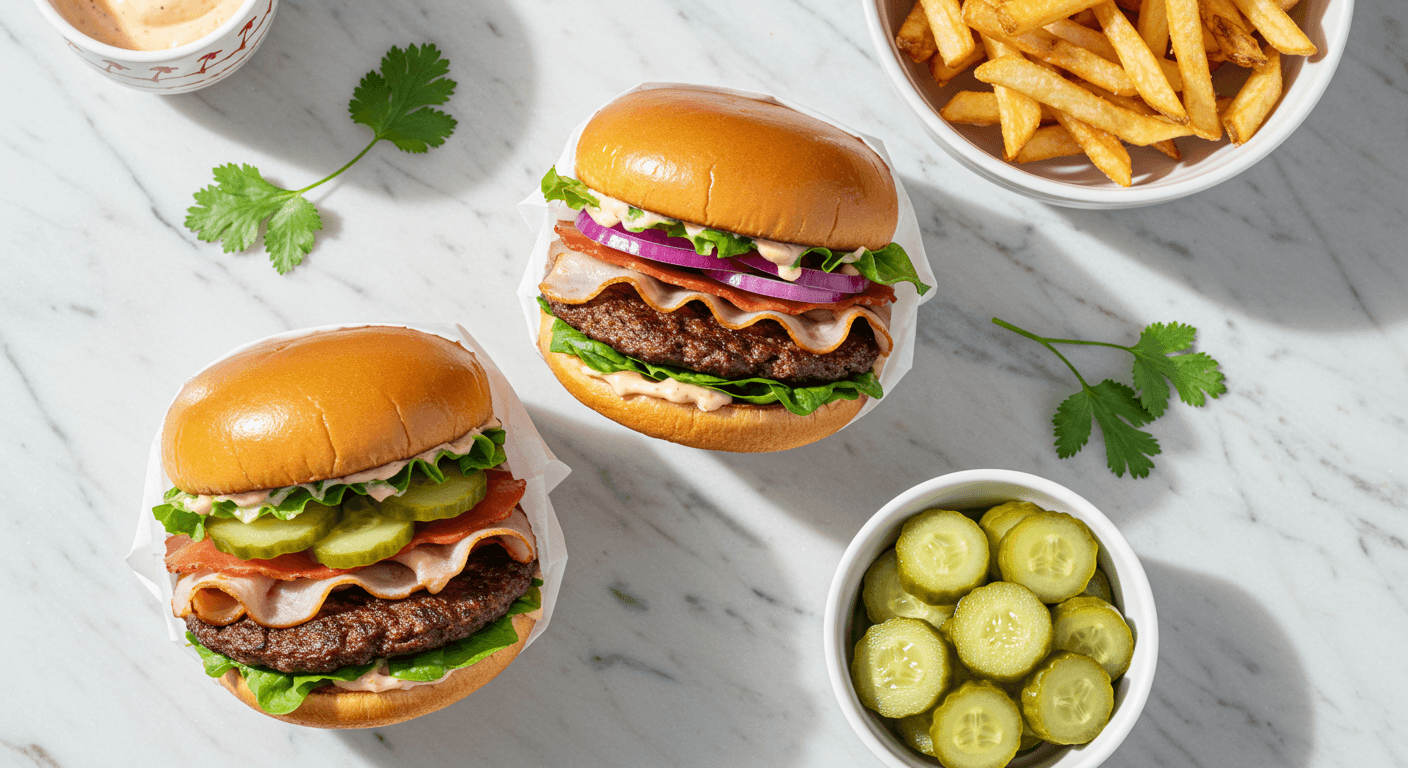 Homemade In-N-Out Style Protein Double-Double