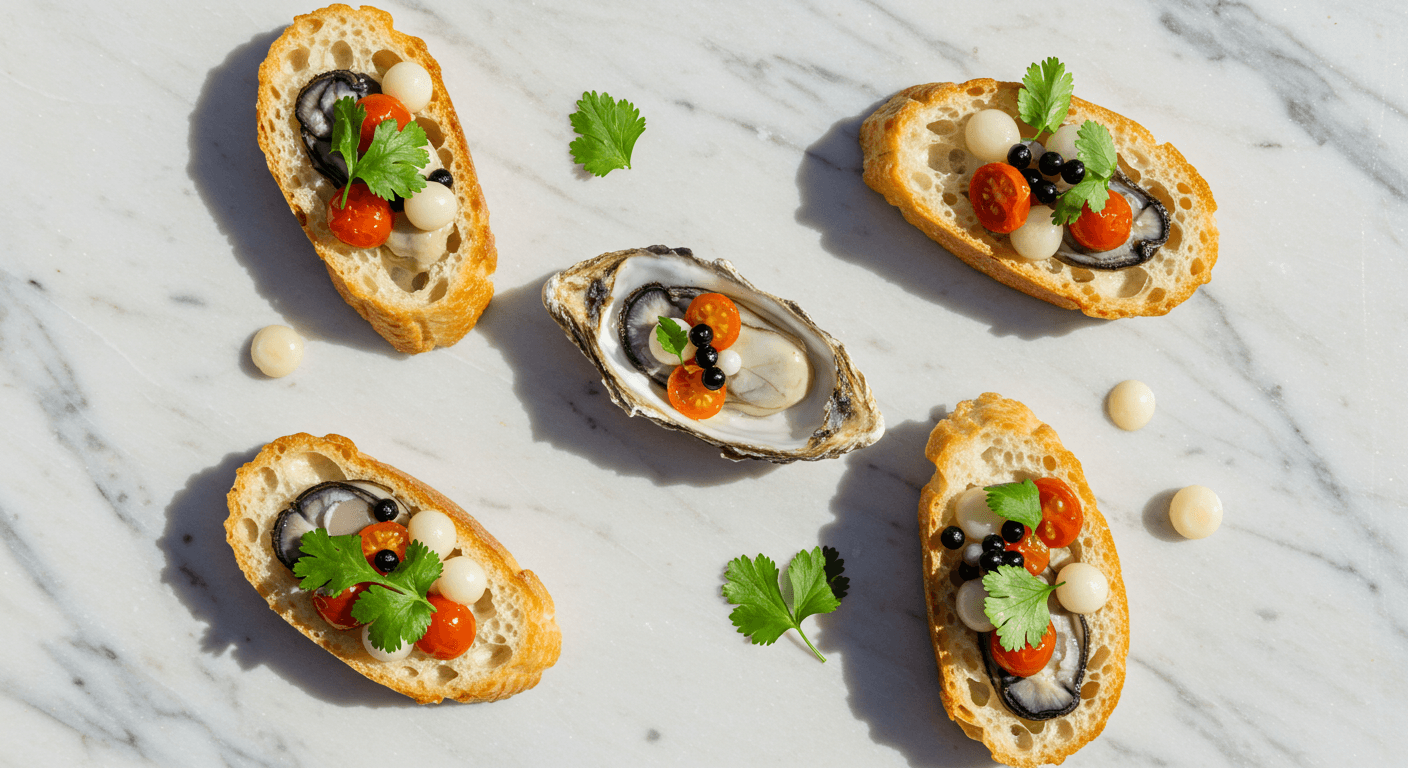 Homemade 'Oysters & Pearls' Sabayon