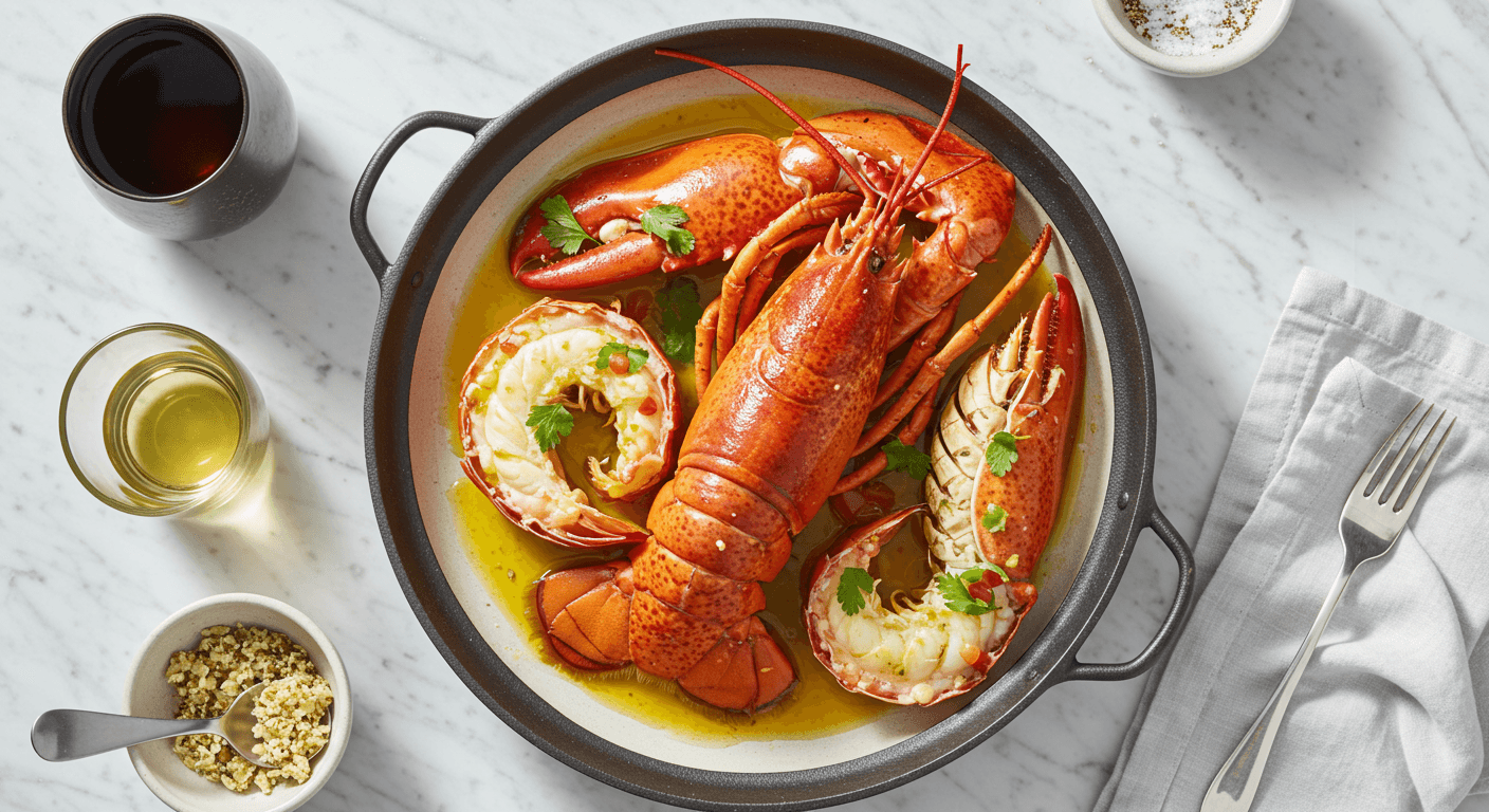 Homestyle Sweet Butter Poached Lobster, French Laundry Inspired