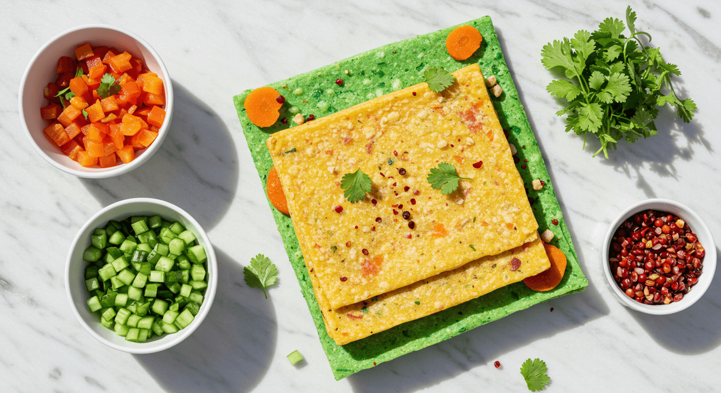 Savory Spice Pouch (Gaggan's Inspired 'Edible Plastic Bag')