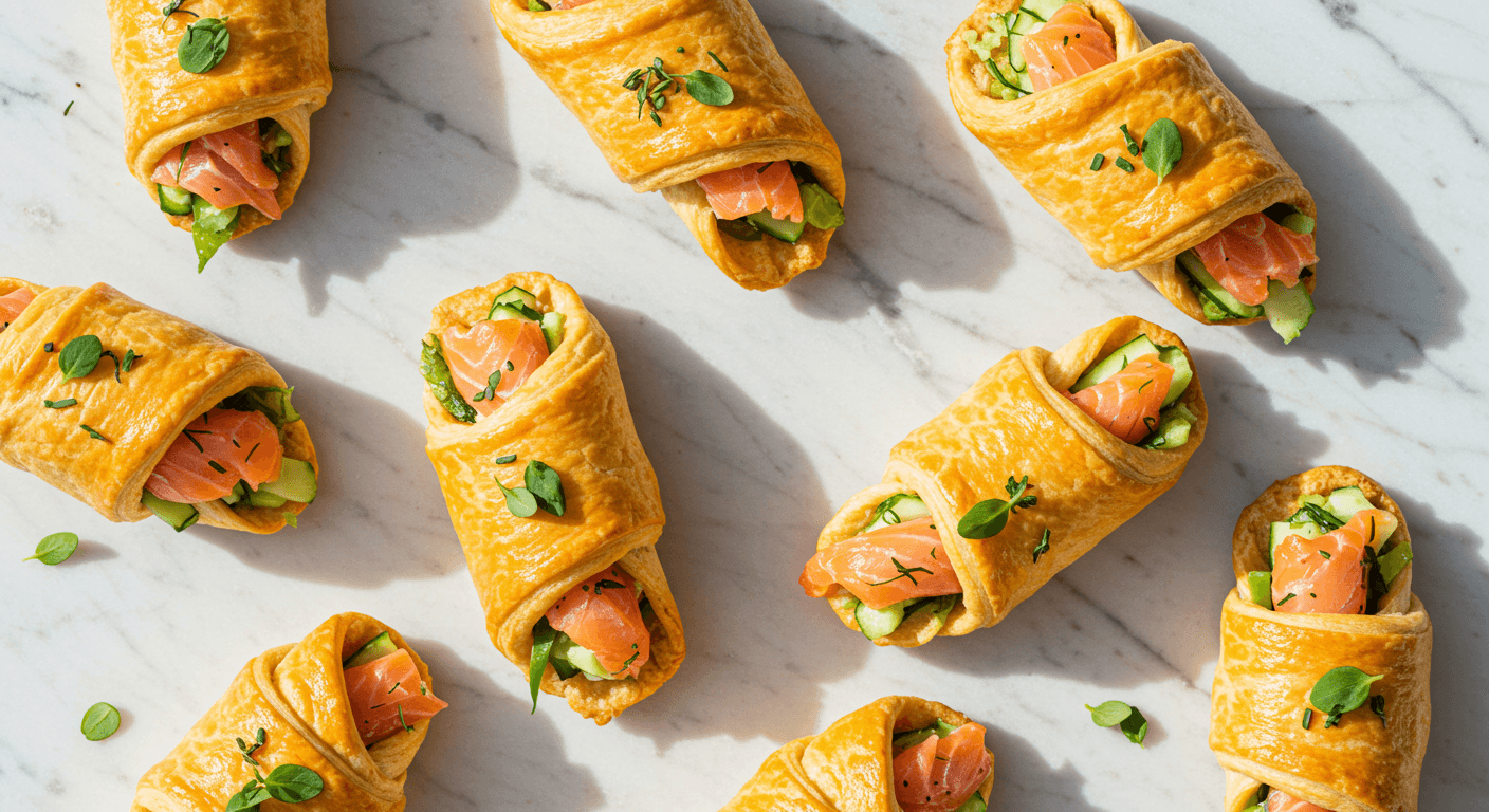 Per Se-Inspired Salmon & Dill Cornets