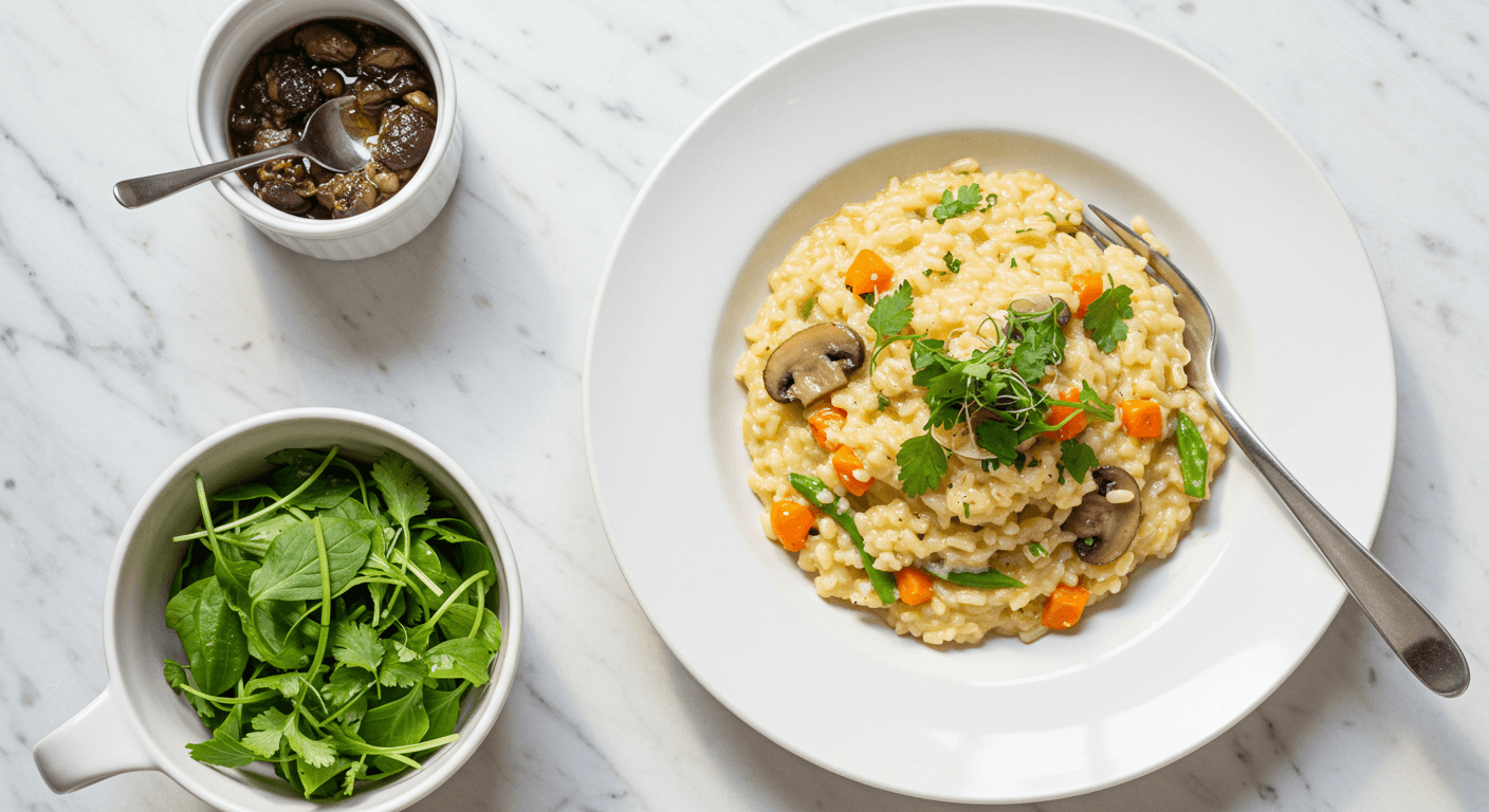 Homemade Per Se-Inspired Seasonal Risotto