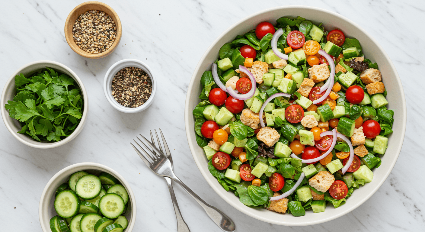 Olive Garden's Endless Salad Bowl (Home Edition)