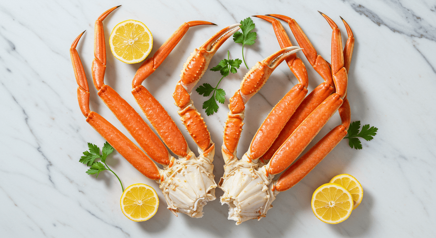 Homemade Red Lobster Style Snow Crab Legs