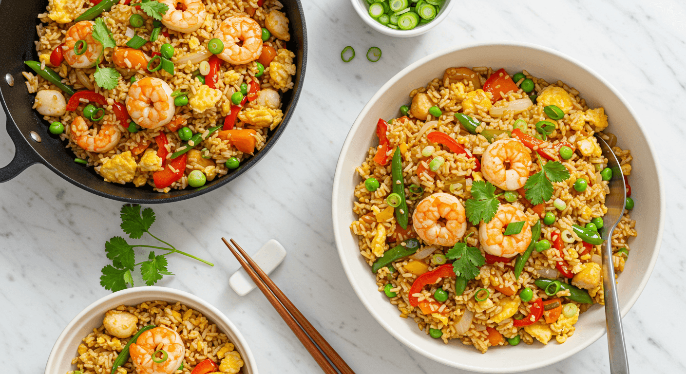 Homemade P.F. Chang's Style Fried Rice