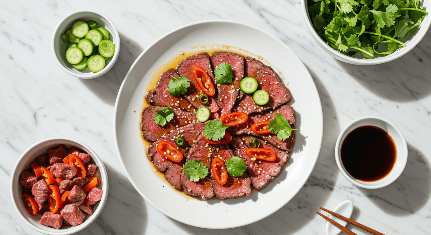 Masa-Inspired Wagyu Tataki: Home Edition