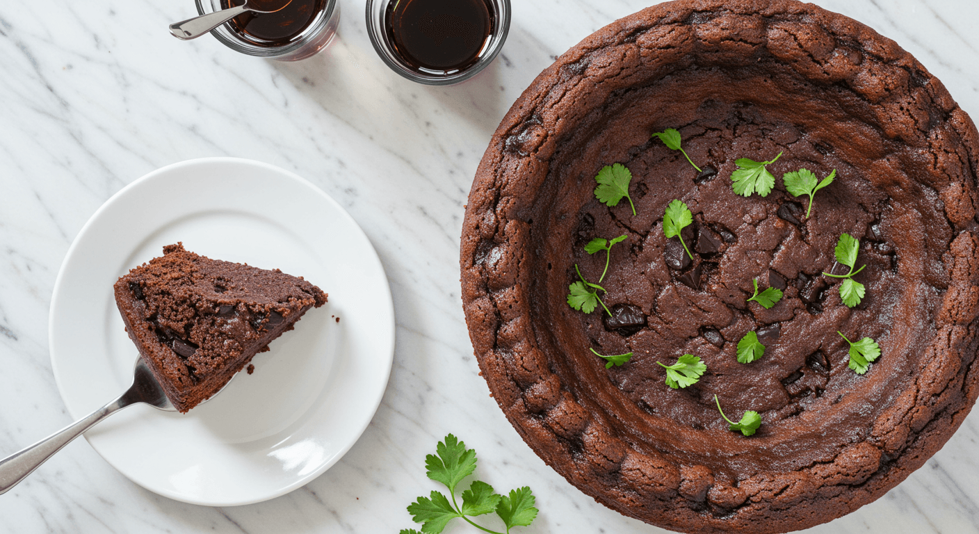 Homemade Southern Charm: Double Chocolate Fudge Coca-Cola Cake
