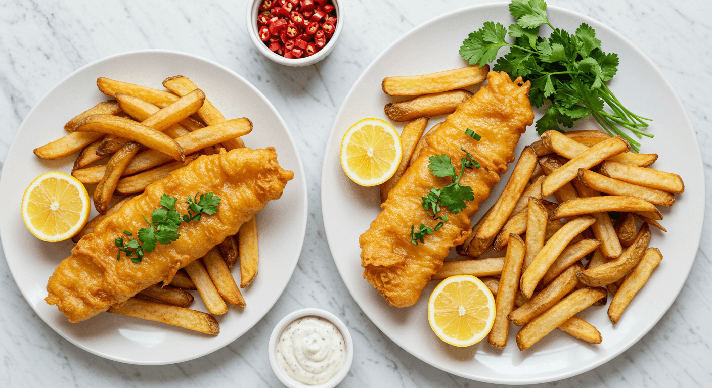 Homemade Cheesecake Factory-Style Fish and Chips