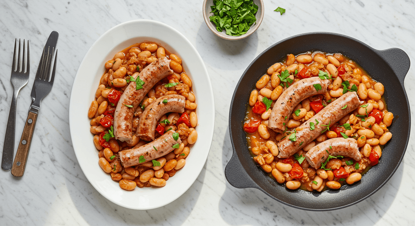 Massimo's Inspired Cotechino & Lentils: A Homage