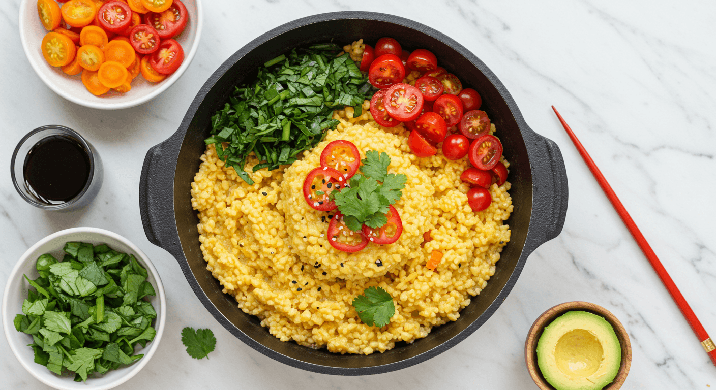 Homemade Masa-Inspired Chicken & Mushroom Donabe-Style Rice