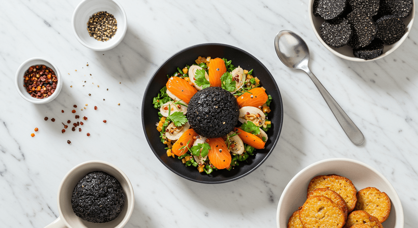 Alinea-Inspired Truffle Bomb Ravioli