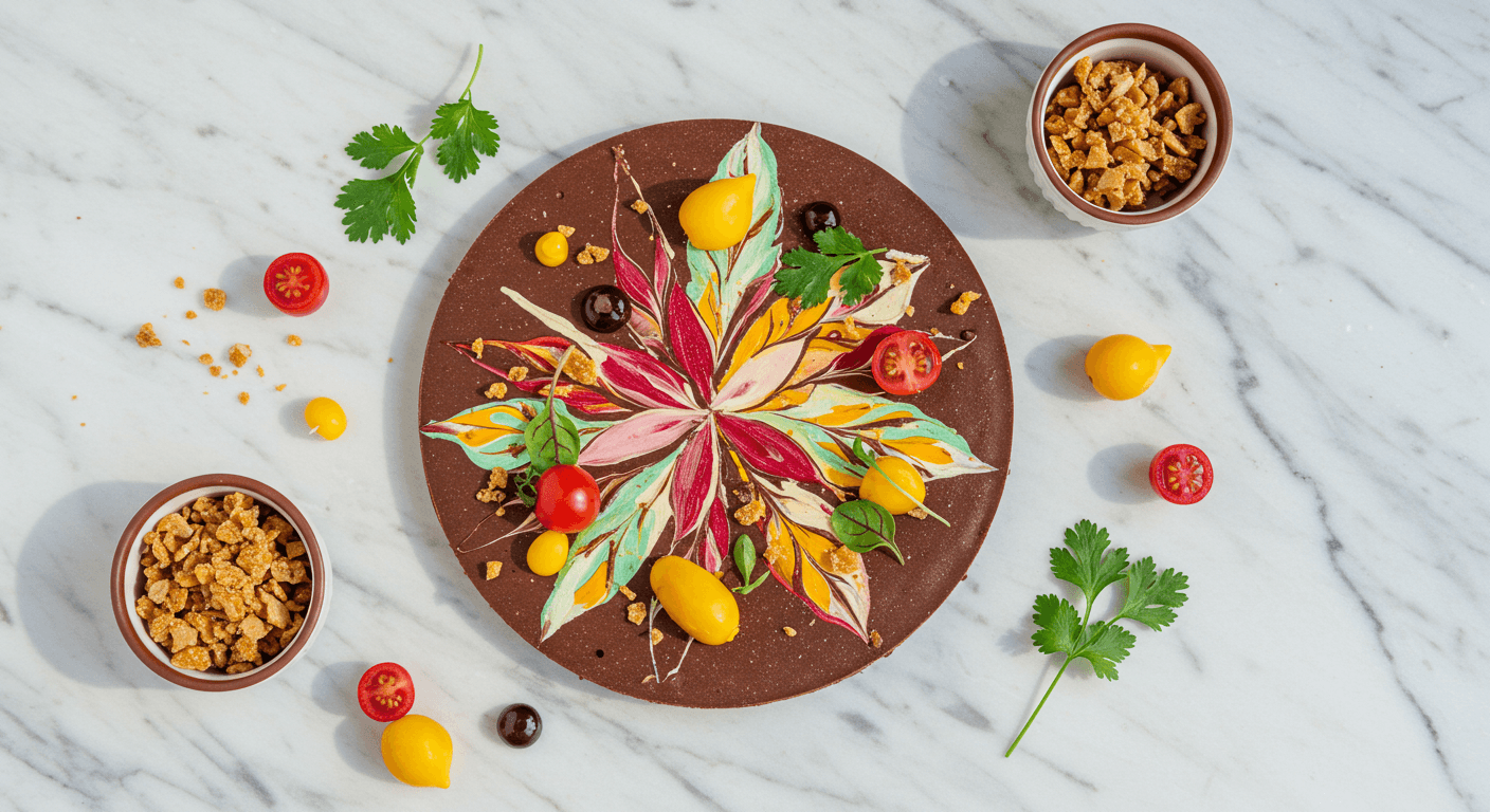 Deconstructed Chocolate Art Board