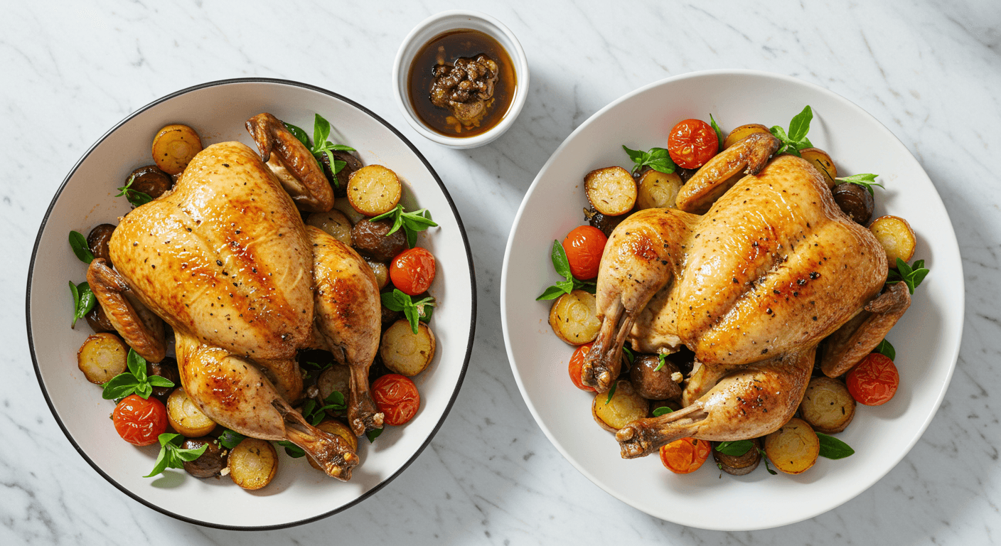 The Home Cook's French Laundry Inspired Roasted Chicken