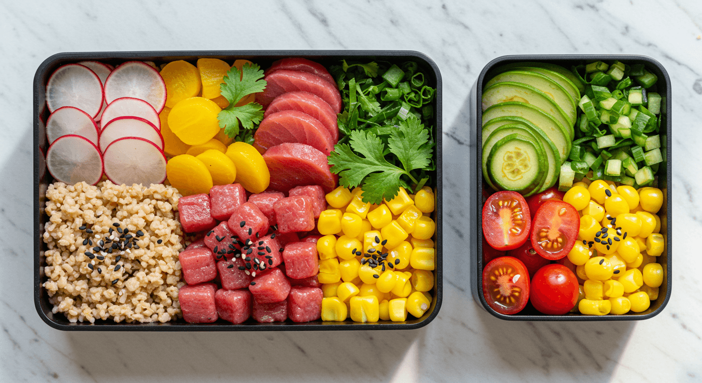 Homemade Nobu-Inspired Dessert Bento Box