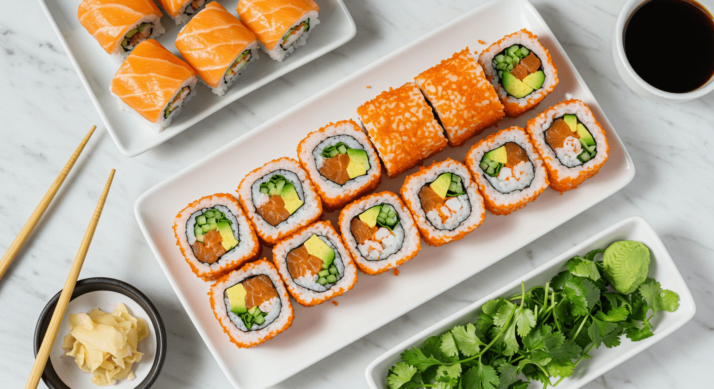 Homemade P.F. Chang's Inspired California Rolls