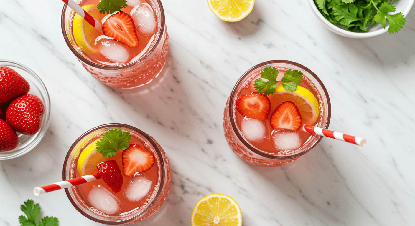 Homemade Chili's-Style Strawberry Lemonade