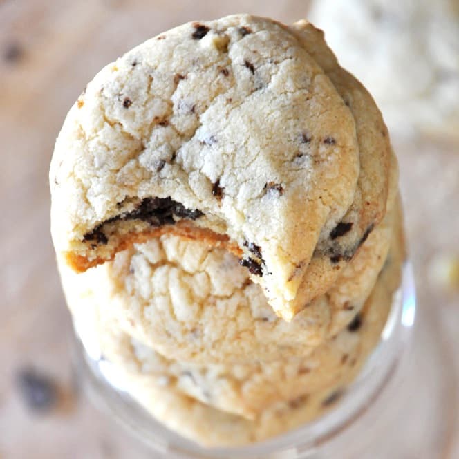 Candied Ginger & Sea Salt Chocolate Chip Cookies