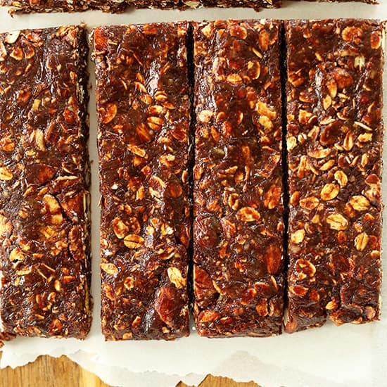 Healthy Brownie Granola Bars