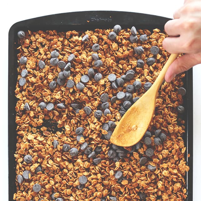 Peanut Butter Chocolate Chip Granola