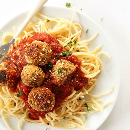 Simple Vegan Meatballs