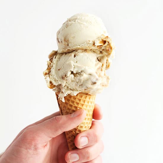 Sea Salt Caramel Coconut Ice Cream