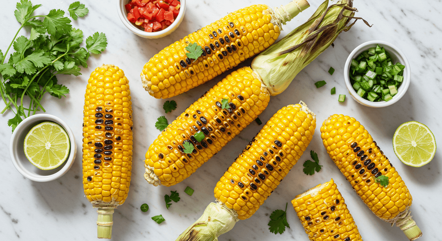 Elotes (Grilled Mexican Street Corn)