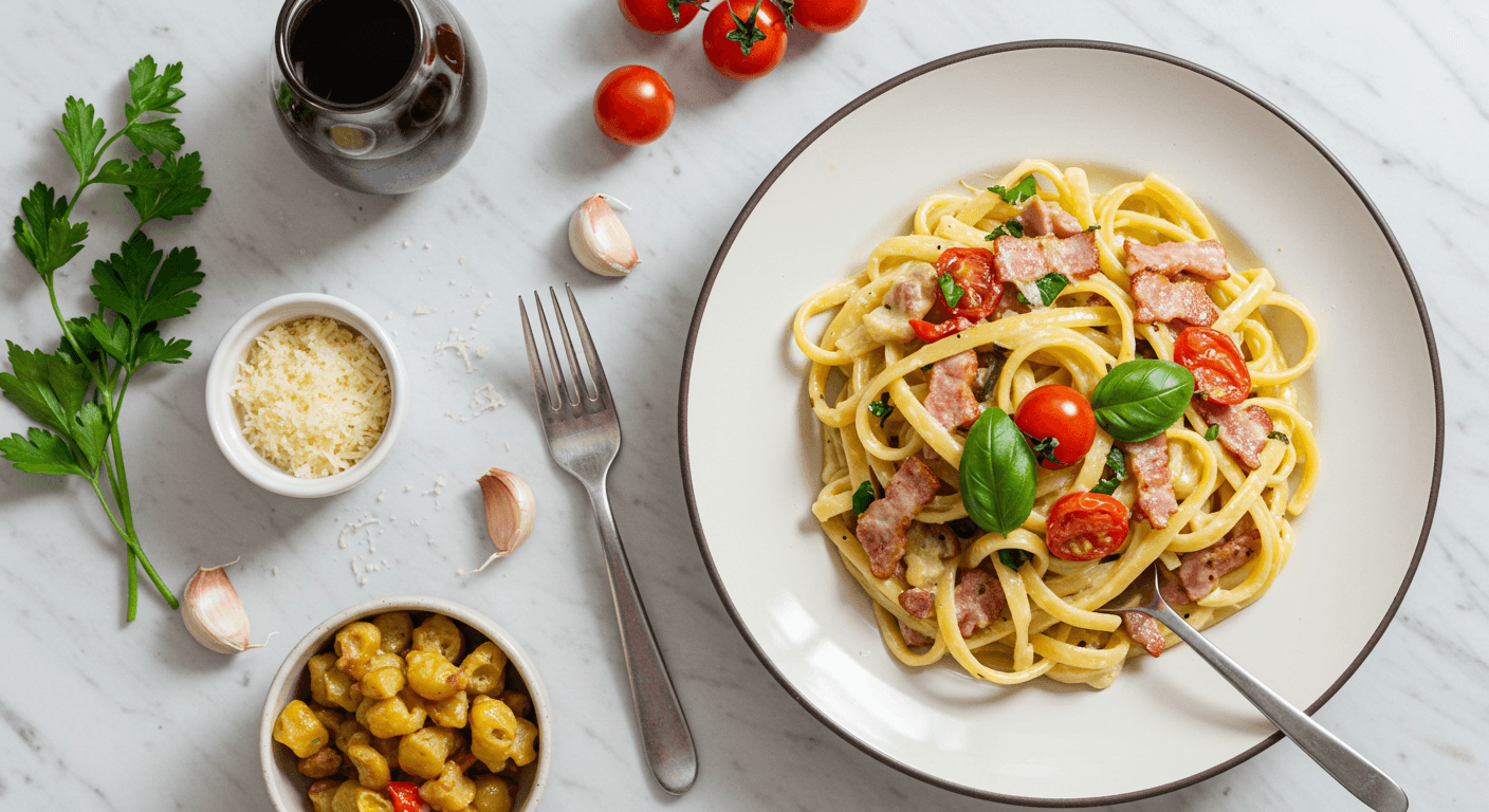 Homemade Cheesecake Factory Carbonara