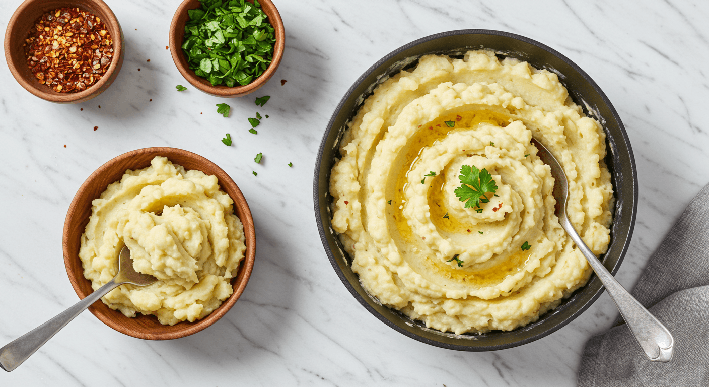 Homemade Cracker Barrel Creamy Mashed Potatoes