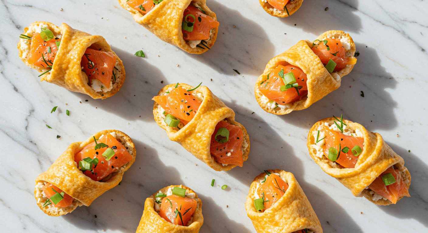 Homemade French Laundry-Inspired Salmon Cornets