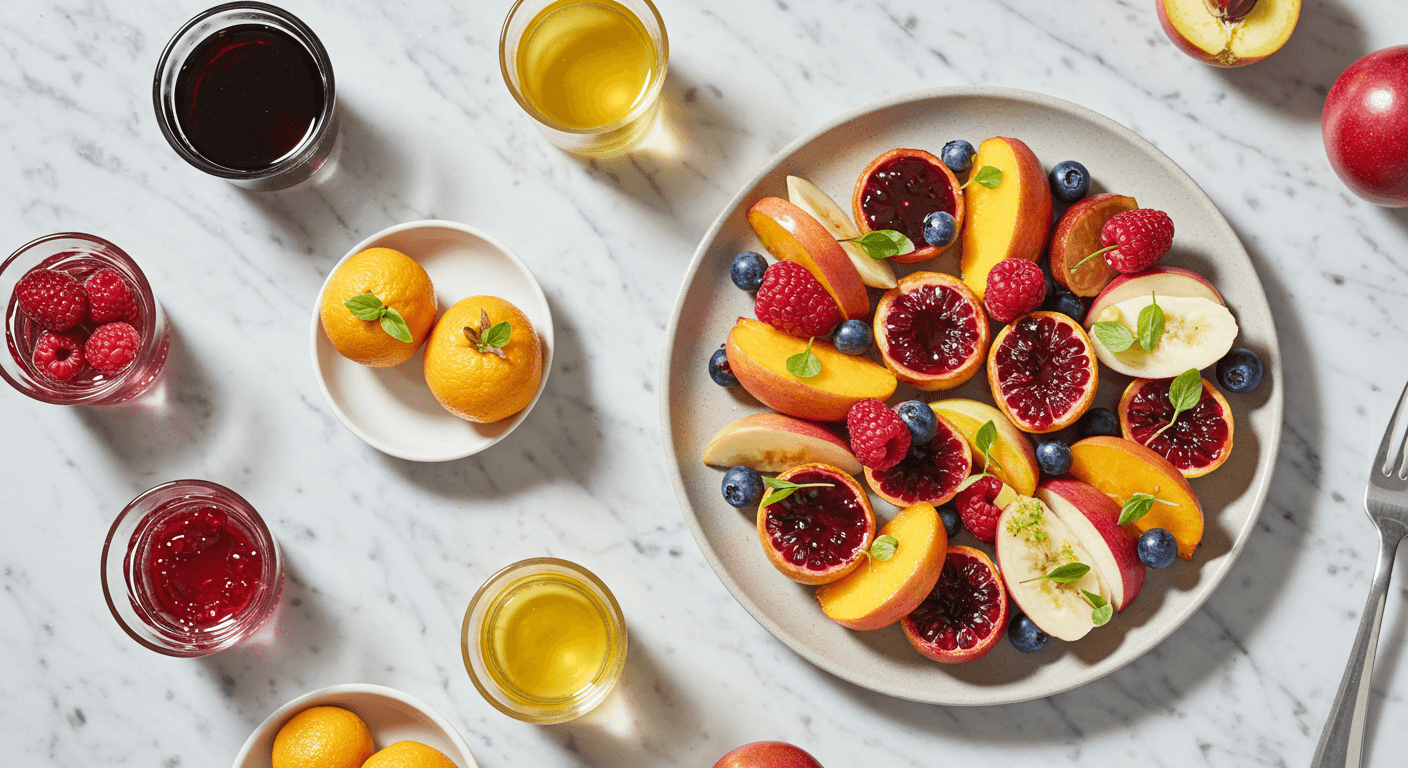 Per Se Reimagined: Summer Fruit Medley with Vanilla Panna Cotta and Almond Crumble