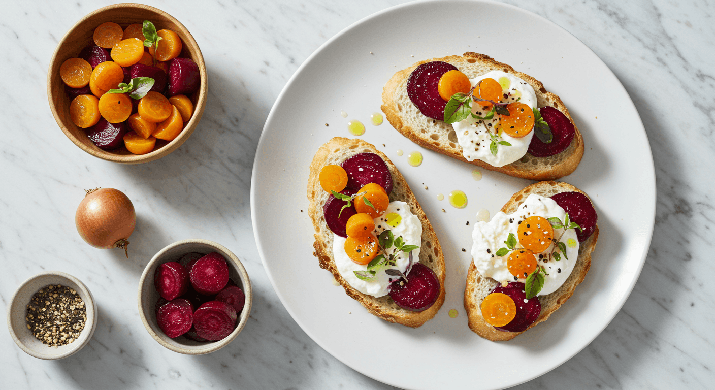 Homemade Heirloom Beets & Creamy Burrata: A French Laundry Homage